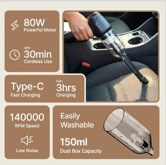 Air Duster Wireless 2 in 1 Vacuum Cleaner